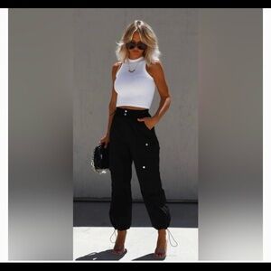 Vici nylon cargo pant small